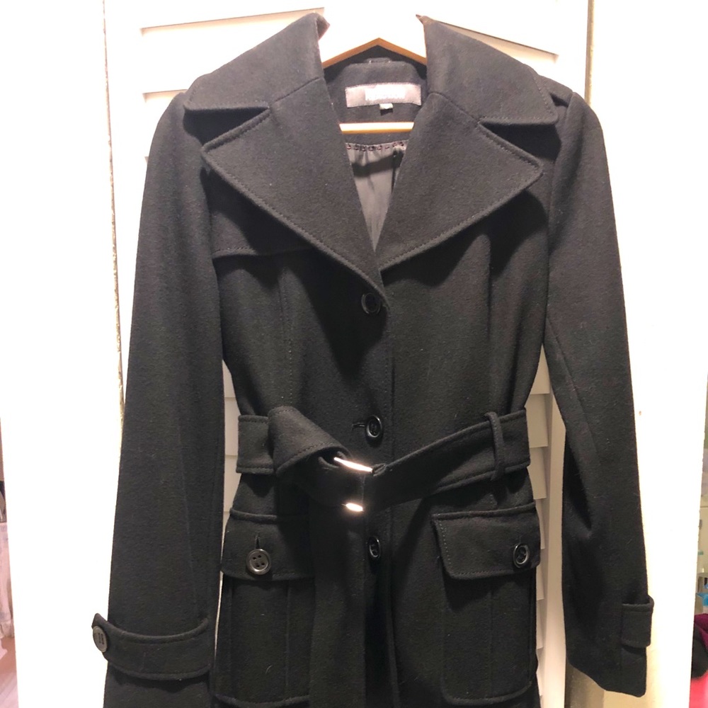 Kenneth Cool Reaction Wool Blend Coat size 6